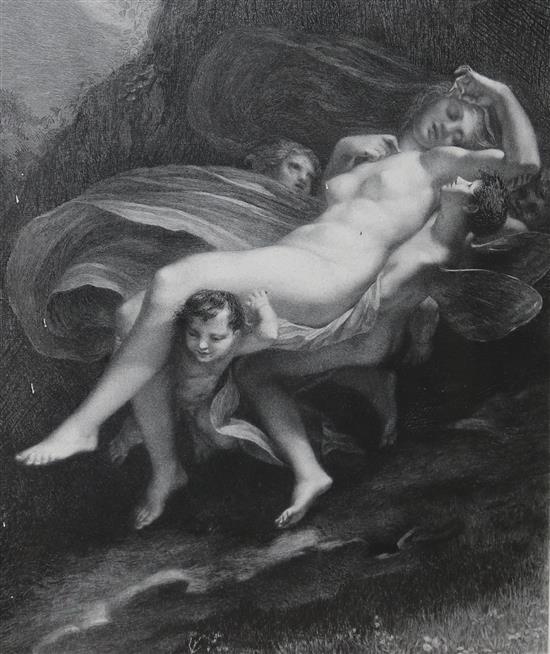 Lithograph L Enlevement de Psyche (54196-5)